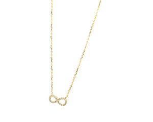 Infinity Necklace ( Oro 10K )