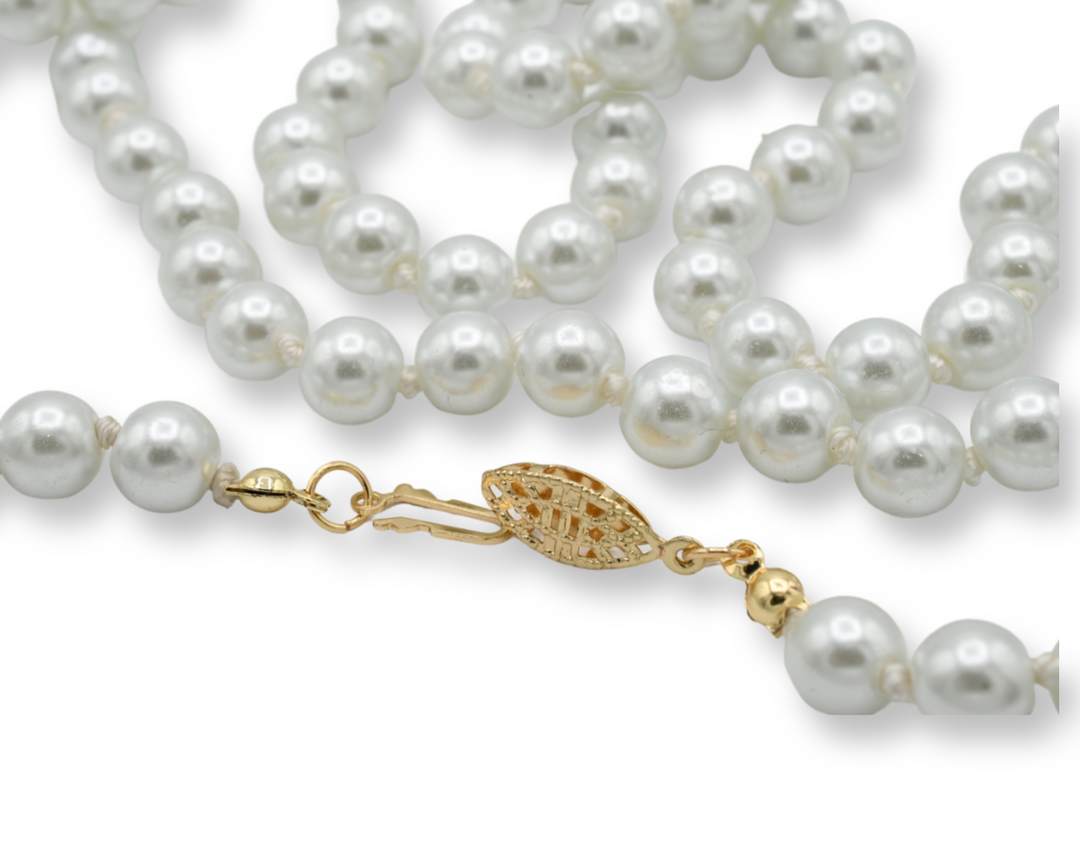 Long Pearl Necklace