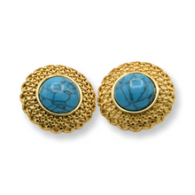 Load image into Gallery viewer, Turquoise Diana Earrings