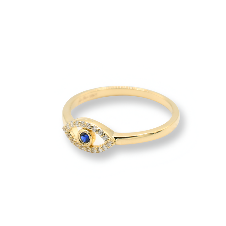 Evil Eye Ring / Anillo ( Oro 10k )