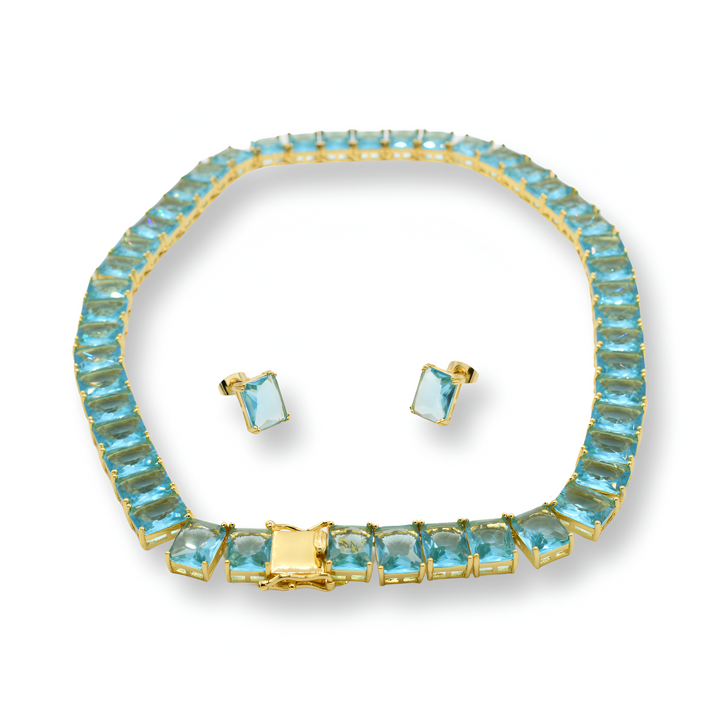 Aquamarine Night Set