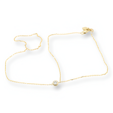 Load image into Gallery viewer, Single Diamond Hand Chain Bracelet ( Oro 10k )
