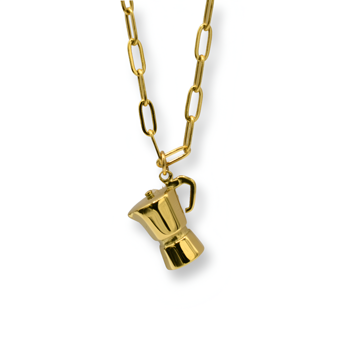 Cafetera Necklace