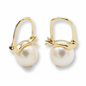 Perlita Earrings ( Oro 10K )