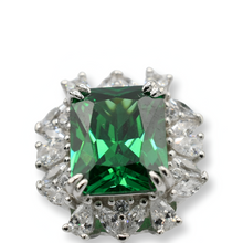 Load image into Gallery viewer, Green Earrings  Plata