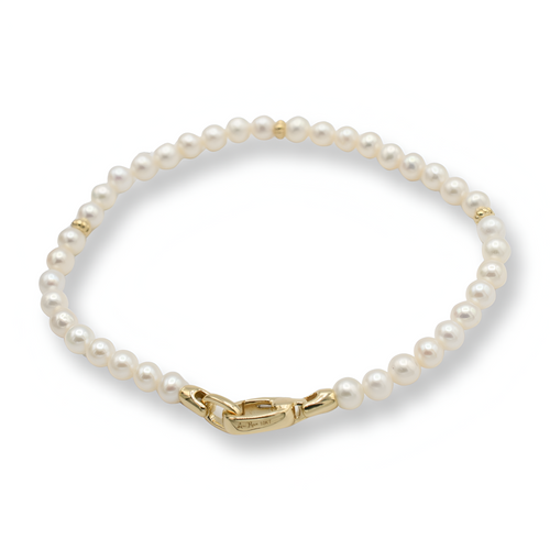 Pearl Bracelet ( Oro 10K )