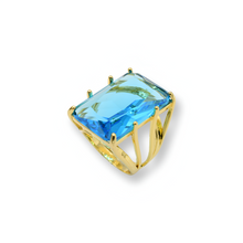Load image into Gallery viewer, Explicit Aquamarine Ring / Anillo