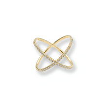 Load image into Gallery viewer, X Ring / Anillo ( Oro 10k )
