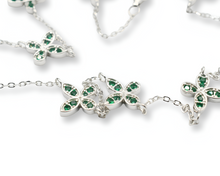 Load image into Gallery viewer, Green Adaline Necklace ( Plata )