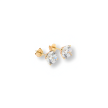 Load image into Gallery viewer, Gold Stud Earrings ( Oro 10k )