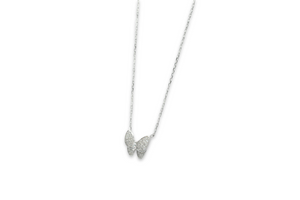 Butterfly Necklace Plata 925