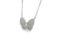 Load image into Gallery viewer, Butterfly Necklace Plata 925