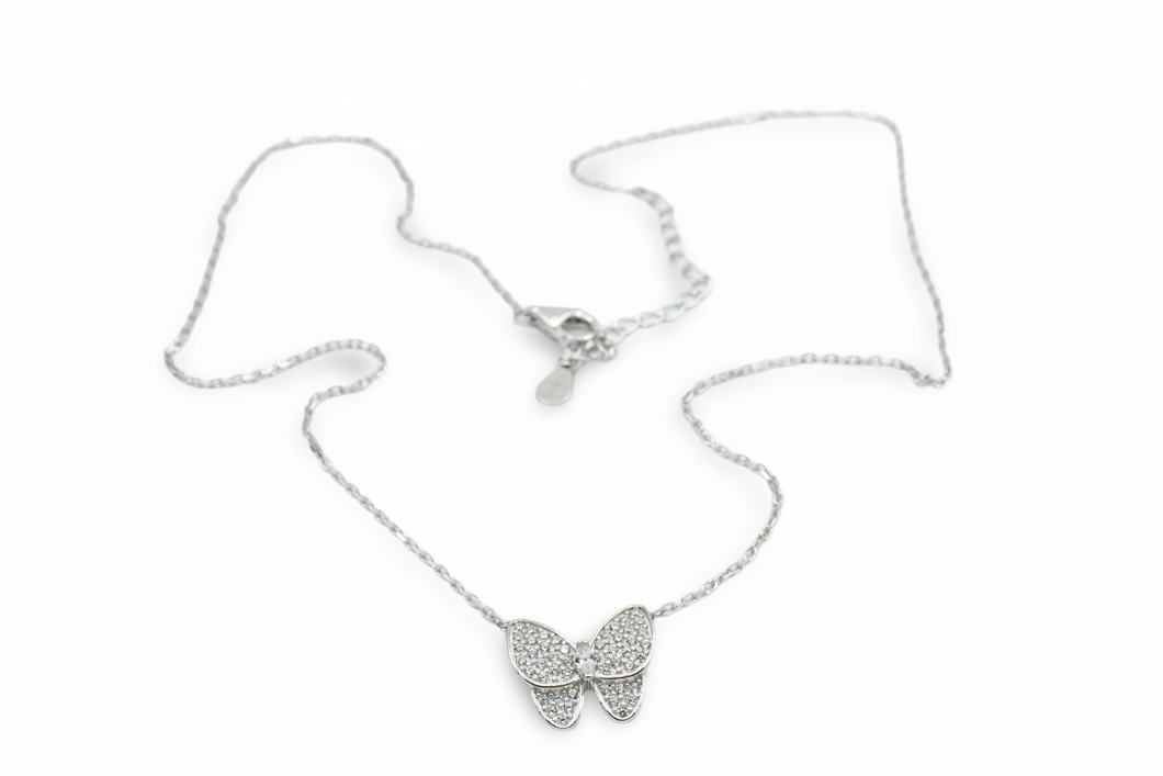 Butterfly Necklace Plata 925