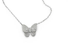 Butterfly Necklace Plata 925