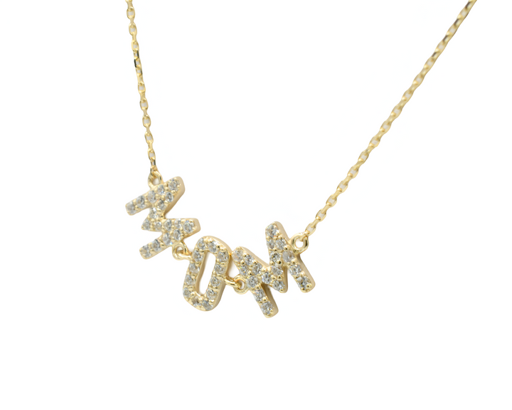 Mom Necklace ( Oro 10K )