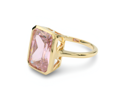 Pink Ring  ( Oro 10K )