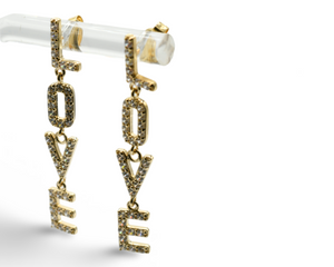 Love Earrings ( Oro 10K )