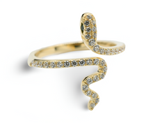 Load image into Gallery viewer, Snake Ring Anillo ( Oro 10K