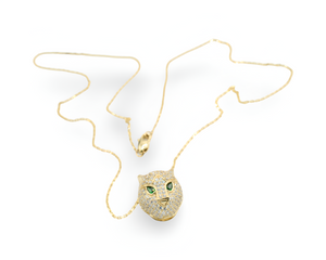 Panther Necklace ( Oro 10K )
