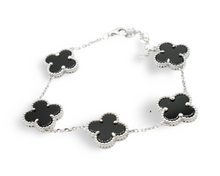 Load image into Gallery viewer, Lucky 5 Charms Bracelet ( Plata )