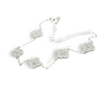 Load image into Gallery viewer, SilverLucky Charm Bracelet ( Plata )