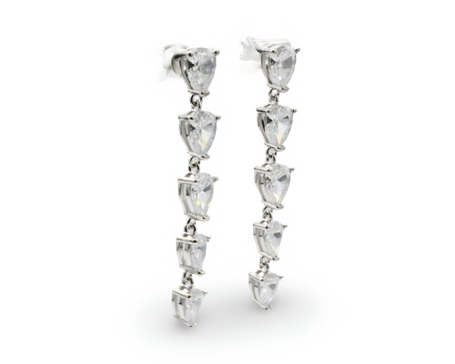 Jackie Earrings ( Plata )