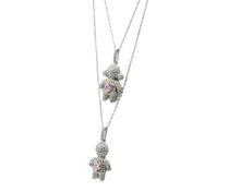 Load image into Gallery viewer, Boy / Girl Necklace Plata