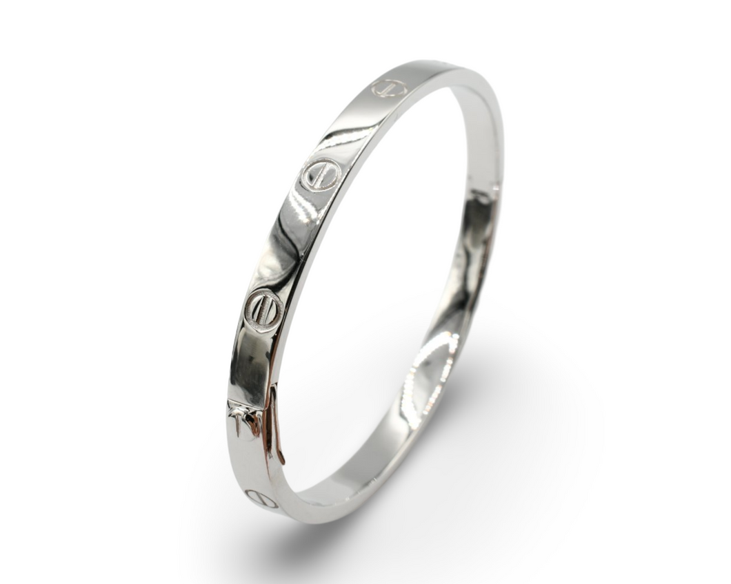 C Bangle Plata