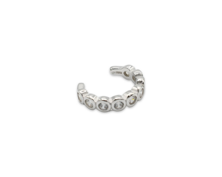 Silver Ear Cuff Plata