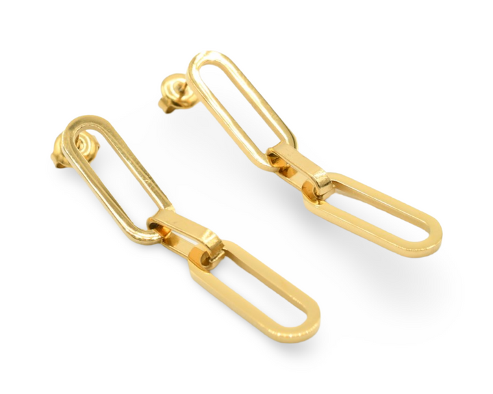 Paper Clip Earrings