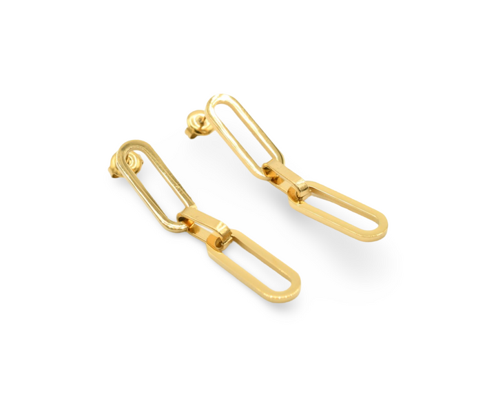 Paper Clip Earrings
