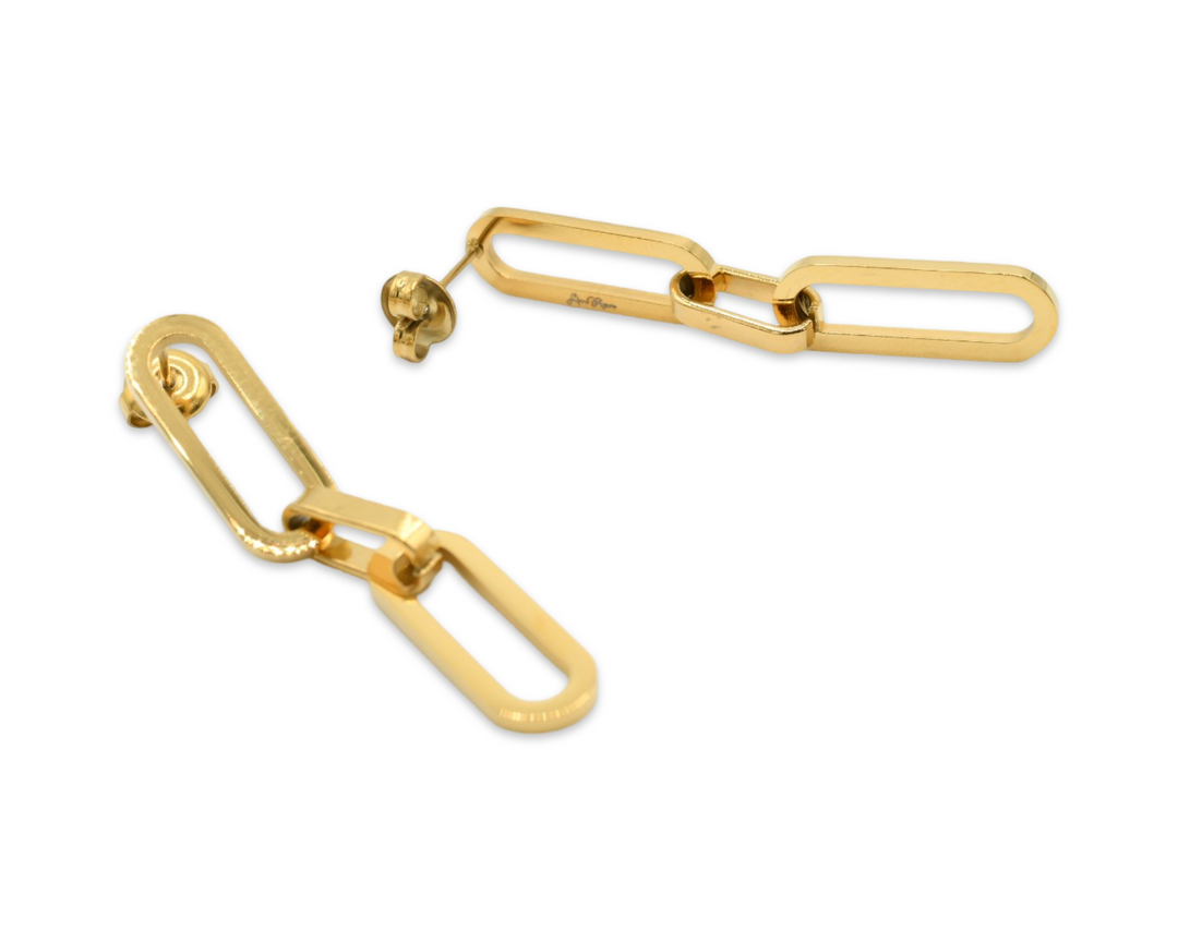 Paper Clip Earrings