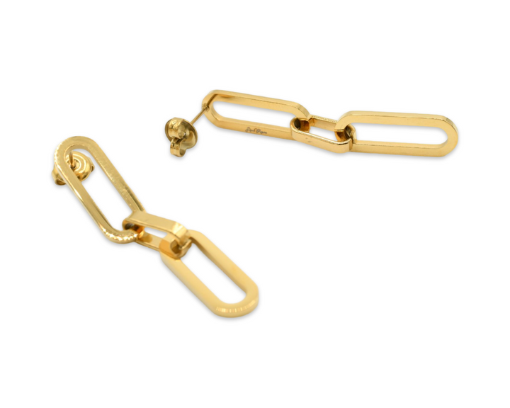 Paper Clip Earrings