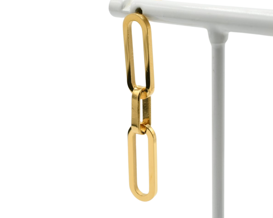 Paper Clip Earrings