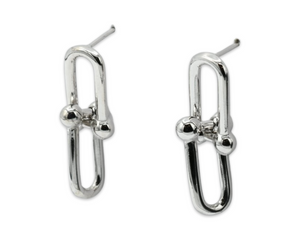 T Earrings Plata 925