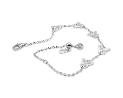 Mini Butterfly Bracelet Plata 925