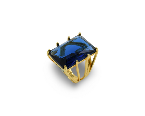 Explicit Sapphire Ring / Anillo