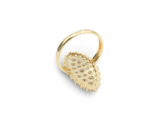 Almond Ring / Anillo Oro 10K