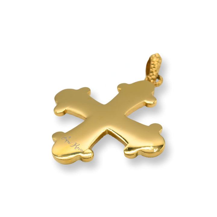 Green Cross Pendant