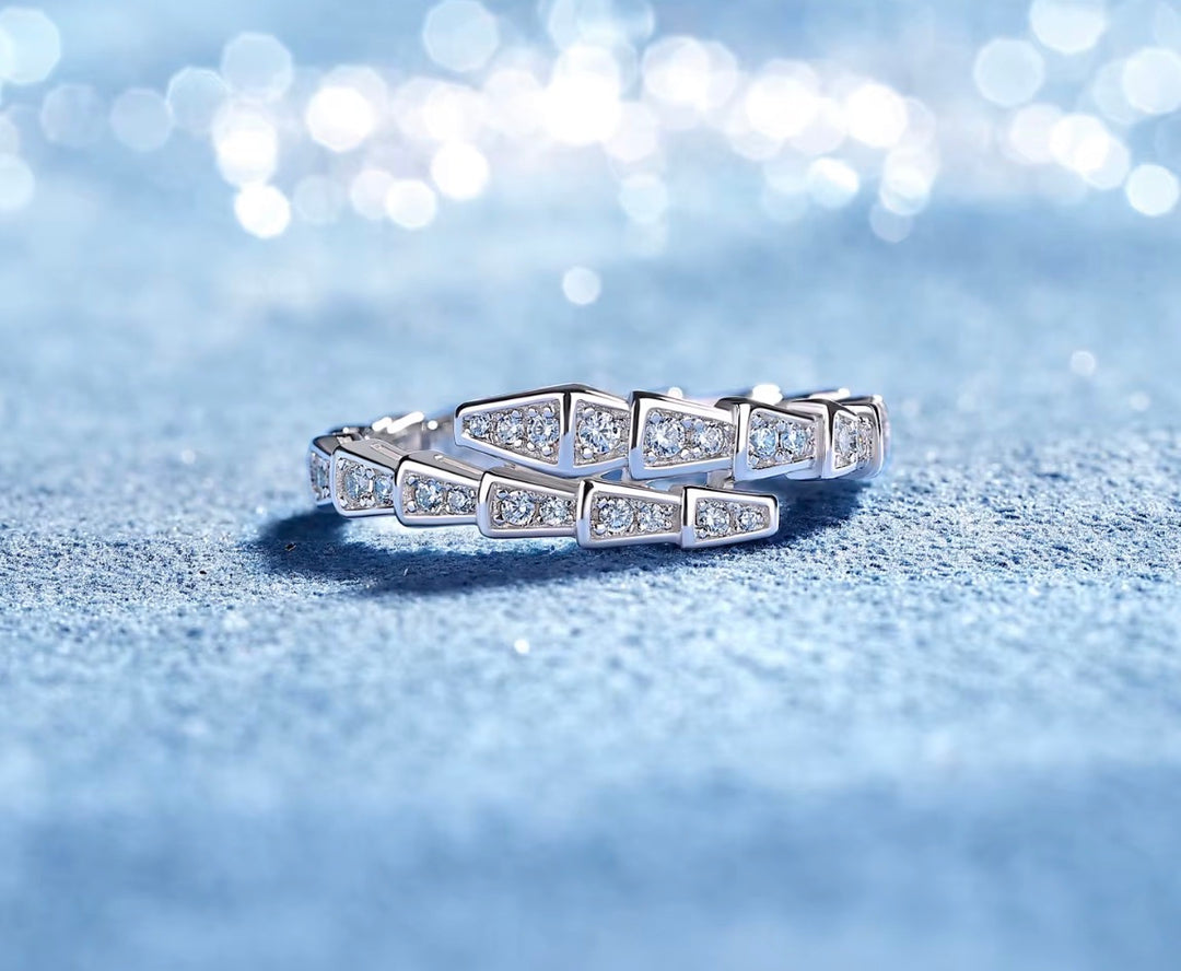 Skinny Snake Silver 925 Ring