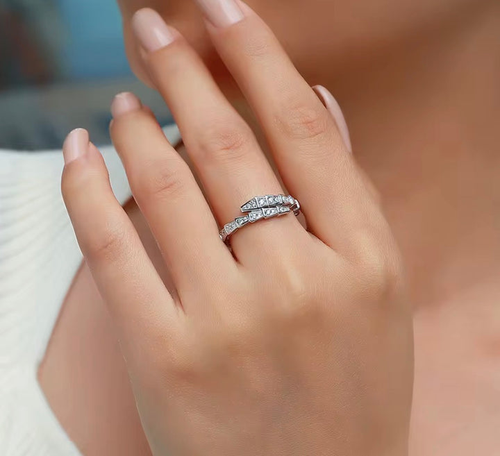 Skinny Snake Silver 925 Ring