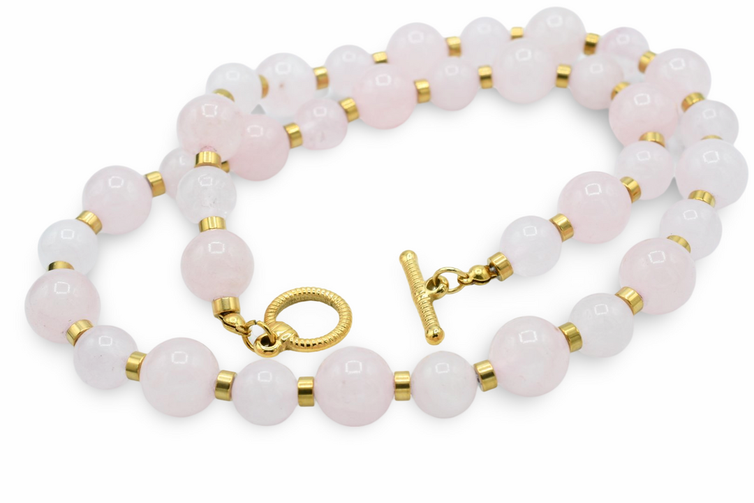 Rose Quartz Choker