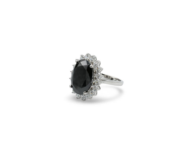 Princess Black Ring / Anillo Plata 925