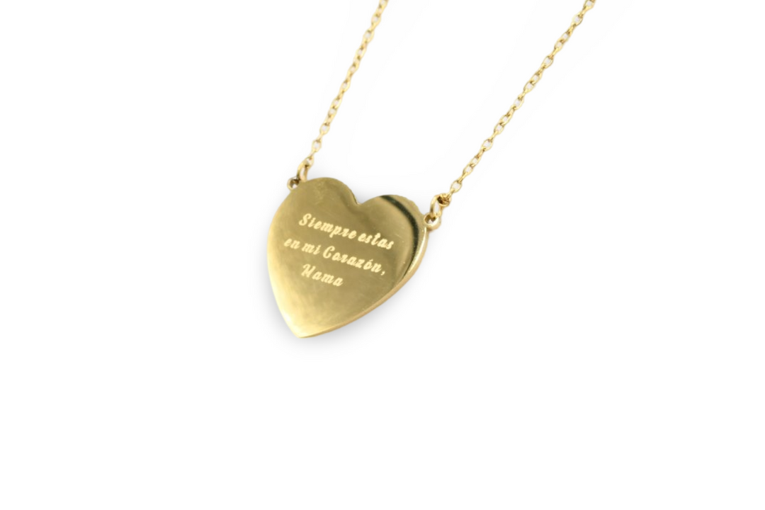 Mi Corazon Necklace 2 Mama