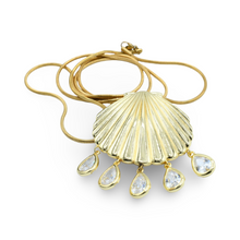 Load image into Gallery viewer, Dangling Shell Necklace