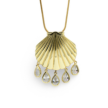 Load image into Gallery viewer, Dangling Shell Necklace
