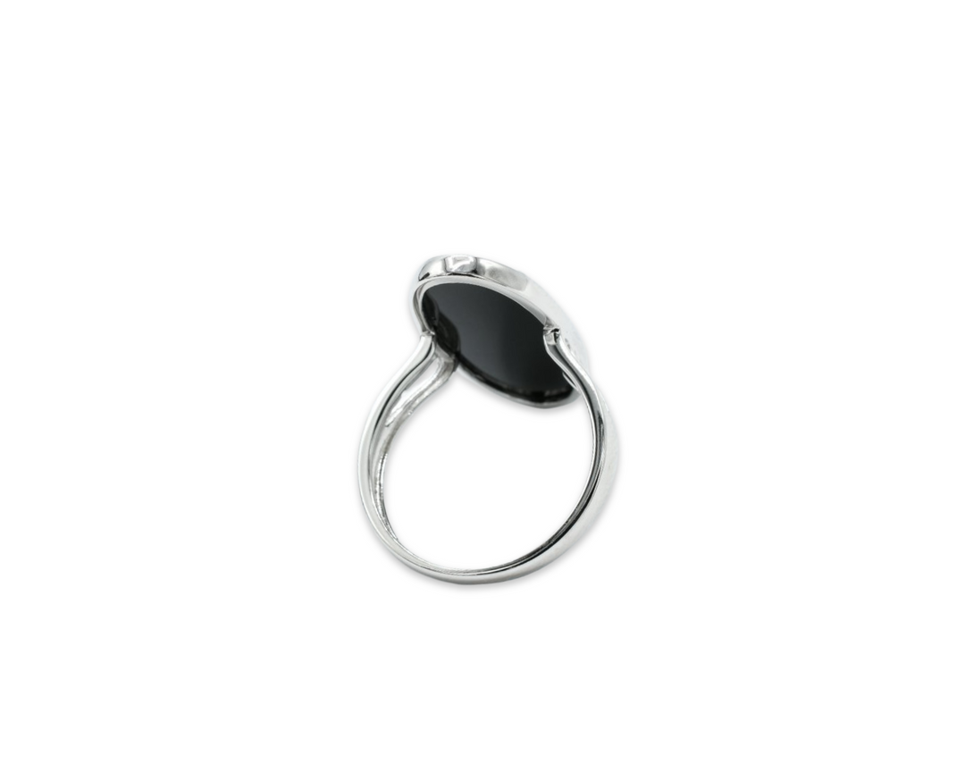 Onyx Ring / Anillo Plata 925