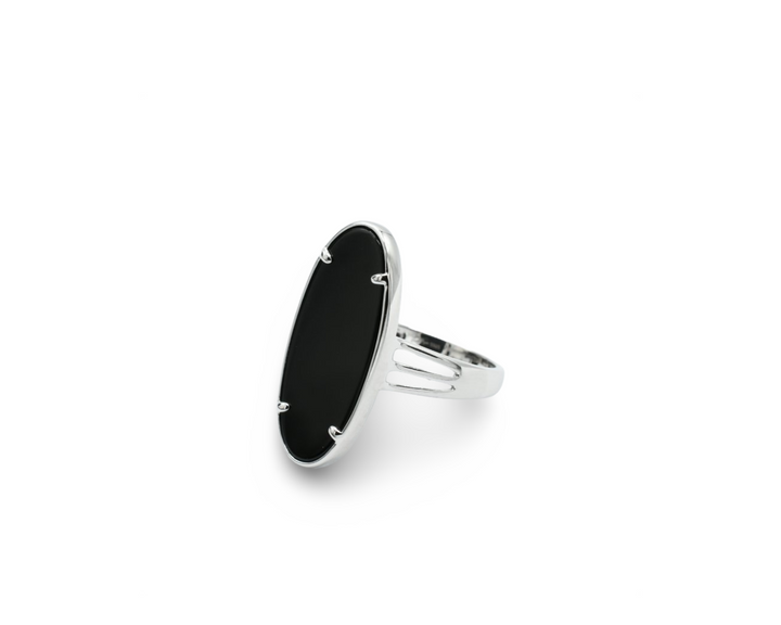 Onyx Ring / Anillo Plata 925