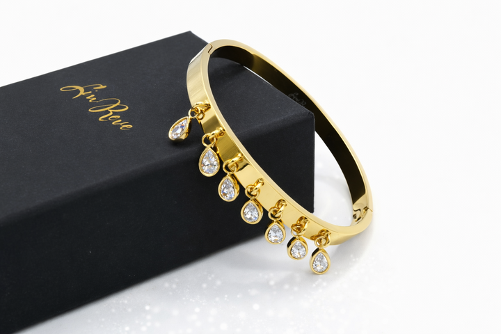 Dangling Stone Bangle