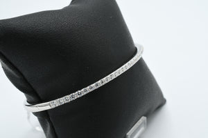 Skinny Silver Bangle Plata 925